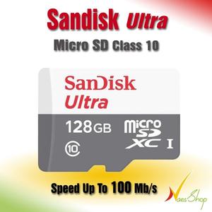 Jual Sandisk Ultra Micro SD / Memory card / 128 GB / Class 10 / 100