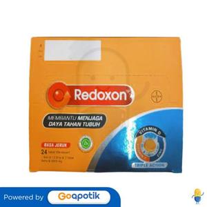 Gambar REDOXON TRIPLE ACTION BOX 24 TABLET dari Apotek Mandala Tangerang Kota Tangerang Tokopedia