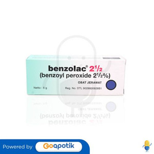 Gambar BENZOLAC 2.5 % KRIM 5 GRAM dari Apotek Tirza Medika Kota Makassar Tokopedia