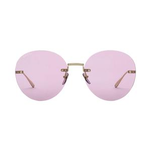 Promo Gucci Frameless Round Sunglasses 