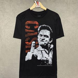Promo T Shirt Band Official JOHNNY CASH 