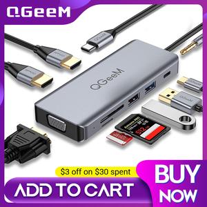 Jual QGeeM USB C Hub for Macbook Pro 