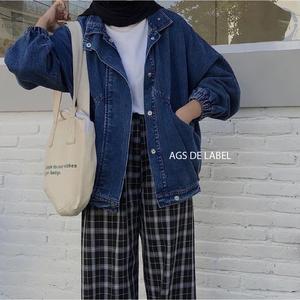 baggy denim jacket
