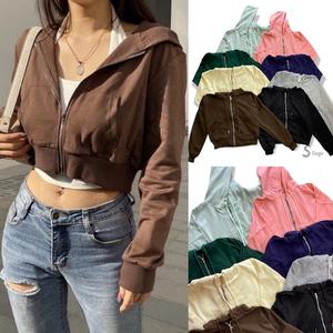 Jual Stiego-Carla Crop Ziper Hoodie 