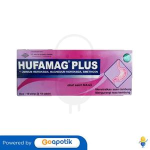 Gambar HUFAMAG PLUS STRIP 10 TABLET dari Apotek 5 Akordion Kota Malang Tokopedia