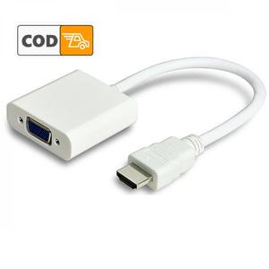 Jual Adapter HDMI to VGA Female dengan 