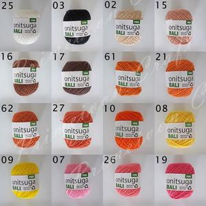 Gambar 22-41 benang rajut katun bali onitsuga - 25 dari Primeivon Craft Jakarta Barat Tokopedia