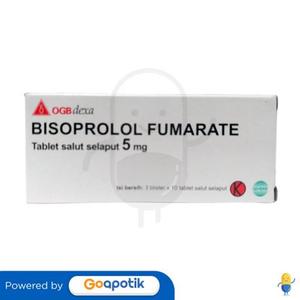 Gambar BISOPROLOL OGB DEXA MEDICA 5 MG BOX 30 TABLET dari Apotek Jihan Farma Kota Bekasi Tokopedia