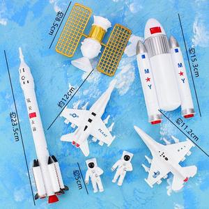 Jual Diecast Pesawat Jet Diecast Rocket BARU Set 7 Piece Topper Kue ...
