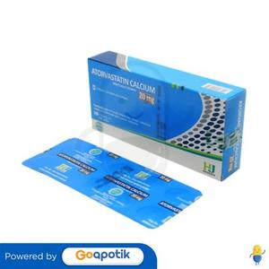 Gambar ATORVASTATIN HEXPHARM 20 MG BOX 30 TABLET dari Apotek Lucky Star Jakut Jakarta Utara Tokopedia