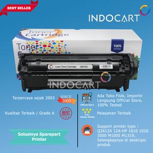 Gambar Toner Cartridge Compatible Q2612A 12A-Printer LaserJet HP 1010 1020 dari INDOCART Kota Tangerang Selatan Tokopedia
