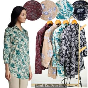 Jual RQ239 Lands end Floral Printed 