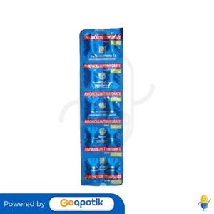 Gambar AMOXICILLIN HEXPHARM 500 MG STRIP 10 KAPLET dari Apotek Lucky Star Jakut Jakarta Utara Tokopedia