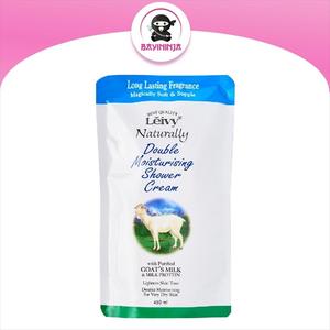 Gambar LEIVY Goats Milk Shower Cream Sabun Mandi Susu Kambing Refill 450 ml dari BAYININJA Jakarta Barat Tokopedia