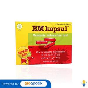 Gambar EMKAPSUL STRIP 12 KAPSUL dari Apotek BTJ Kab. Karawang Tokopedia