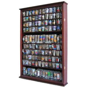 Jual Large 144 Shot Glass Shooter Display Case Holder Wall Cabinet ...
