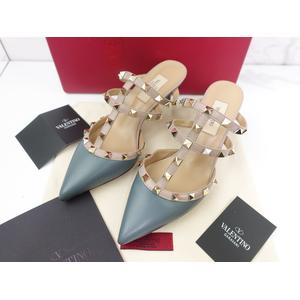 Jual Valentino Heel Mules Rockstud Doff 