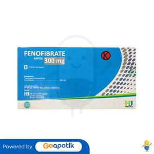 Gambar FENOFIBRATE HEXPHARM 300 MG BOX 30 KAPSUL dari Apotek Al - Afiyah Kab. Blitar Tokopedia