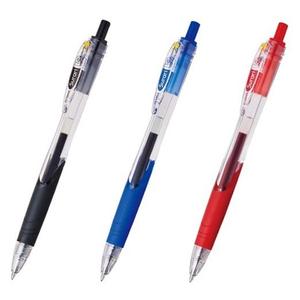 Zebra Surari 3C Kugelschreiber – 3 Farben (Schwarz, Blau, Rot) In Einem Stift, 0,5mm Emulsion Ink, Schwarzes Gehäuse