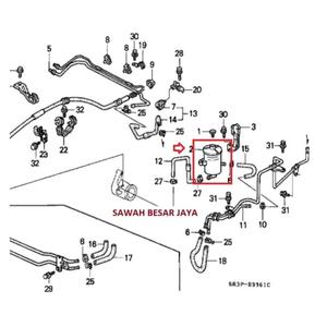 Jual Tabung Botol Tangki Oli Power Steering Civic Genio Estilo SR3 SR4 ...