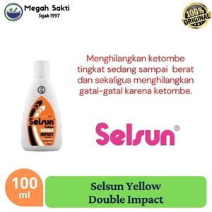 Gambar Shampo Selsun yellow double Impact 100ml dari Megah Sakti Kota Medan Tokopedia