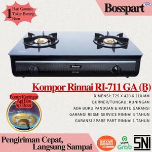 Jual Kompor Gas Rinnai Ri 712 Ga B Kompor Gas 2 Tungku Jakarta Barat Shiidiq Shop Tokopedia