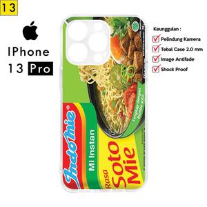Jual Casing Custom Iphone 13 PRO Softcase Clear Case Motif Indomie ...