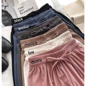Jual XXX Celana Kulot Knit Premium Kinan Knit Pants Long Cullotes ...