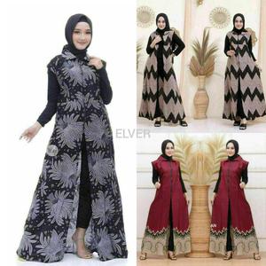 Jual Cardigan Outer Batik Ilalang 