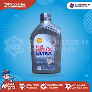 Gambar SHELL HELIX ULTRA 5W40 1LT dari Cakra Motor 11 Jakarta Barat Tokopedia