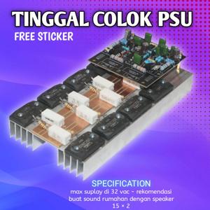 Jual KIT POWER AMPLIFIER SOCL 506 PLUS FINAL SOCL 506 BALAP DRIVER