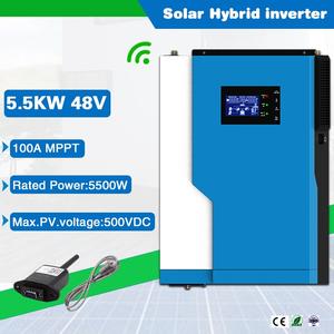 Jual 5500W 48Vdc 220/230Vac Off Grid Hybrid Pure Sine Wave Solar - Kota ...