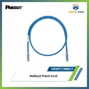 Jual Kabel LAN UTP Panduit NetKey® Patch Cord 1 Meter Warna Biru ...