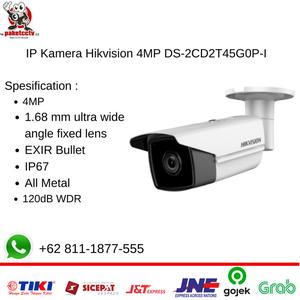 Gambar IP Kamera Hikvision 4MP DS-2CD2T45G0P-I Outdoor dari Raja CCTV Murah Jakarta Utara Tokopedia
