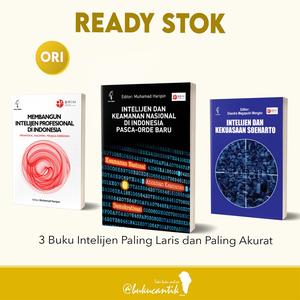 Gambar KOLEKSI LENGKAP buku intelijen buku intelejen negara keamaan negara - 3buku dari @bukucantik Kab. Sleman Tokopedia