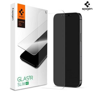 Gambar Spigen Slim HD TR Tempered Glass iPhone 12 - 12 Pro dari HPGadget Bandung Kota Bandung Tokopedia