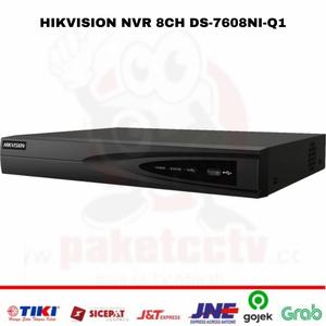 Gambar NVR Hikvision 8ch H265 DS-7608NI-Q1 (1 slot HDD) dari Raja CCTV Murah Jakarta Utara Tokopedia