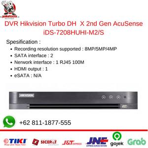 Gambar DVR Hikvision Turbo DH 8CH X 2nd Gen AcuSense iDS-7208HUHI-M2/S dari Raja CCTV Murah Jakarta Utara Tokopedia