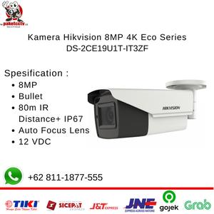 Gambar Kamera CCTV Hikvision 8MP 4K Eco Series DS-2CE19U1T-IT3ZF Outdoor dari Raja CCTV Murah Jakarta Utara Tokopedia