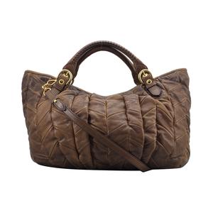 Gambar Tas Miu Miu Preloved Ori Large Patchwork Camello Tote bag I12619C dari SECOND CHANCE Jakarta Pusat Tokopedia