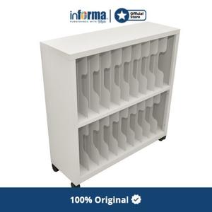 Jual INFORMA - LEMARI BESI - ORGANIZE FILING CABINET LOW WHITE - Kota ...
