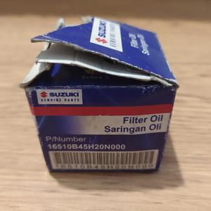 Gambar Filter Oli Satria FU Asli Suzuki 16510B45H20N000 dari Belowspeed Motors Kota Pekanbaru Tokopedia
