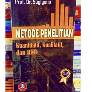 Jual ⁑CD Metode Penelitian Kuantitatif kualitatif dan RD By Sugiyono → ...