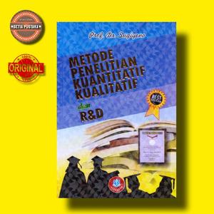 Jual Metode Penelitian Kuantitatif Kualitatif dan RD - MPKK Edisi ke ...