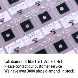 Jual 0.3ct 0.5ct 1ct Lab Grown Diamond CVD HPHT IGI GIA Certificate ...