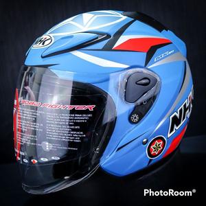 Jual HELM NHK R6 SERGIO #2 GP EDITION | YELLOW FLUO | R-6 HALF FACE R 6 ...