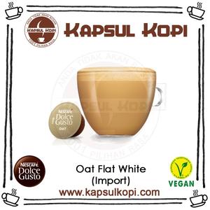 Jual Ecer Oat Flat White Kapsul Kopi Impor Nescafe Dolce Gusto