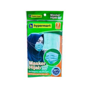 Jual HPM MASK HEAD LOOP HIJAB HIJAU 3S - Kab. Gresik - Hypermart Gresik ...