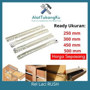 Jual Rel Laci RUSH Single Track Per Set 25 30 45 50 CM-Rel Laci ...