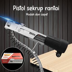 Jual Tembakan/Pistol Baut Sekrup Paku Rantai Bor Listrik Adapter screw ...